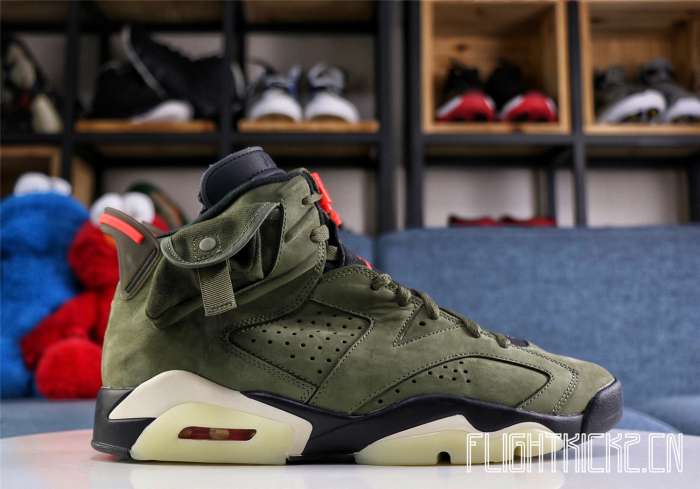 Travis Scott x Air Jordan 6 2019 (A1)