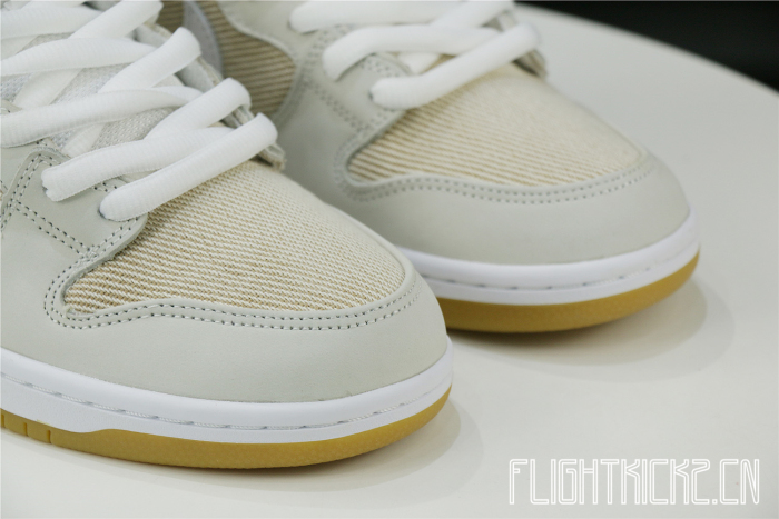 Nike SB Dunk High Pro ISO Orange Label Unbleached Natural
