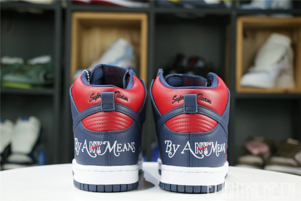 Nike SB Dunk High Supreme By Any Means Navy