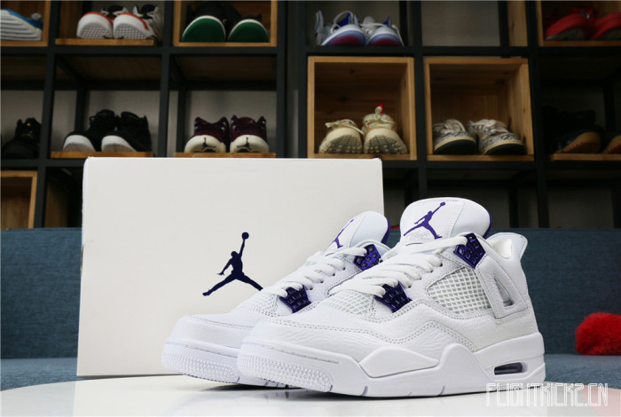 Air Jordan 4 Retro Purple Metallic 2020 ( A1)