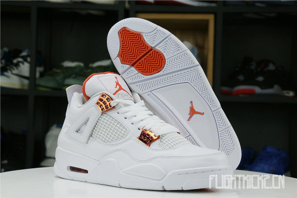 Air Jordan 4 Retro Orange Metallic 2020 ( A1)