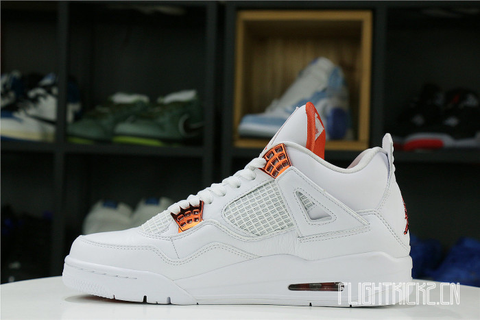 Air Jordan 4 Retro Orange Metallic 2020 ( A1)