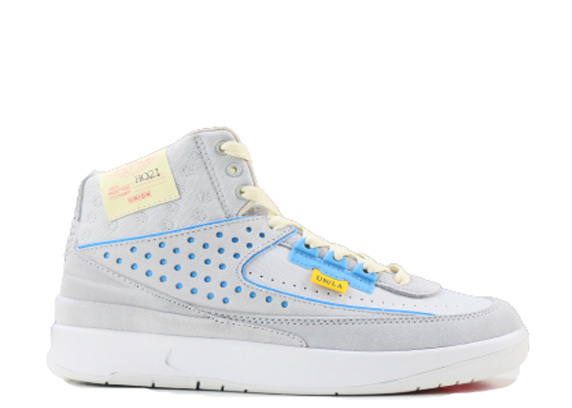 Jordan 2 Retro Union Grey Fog