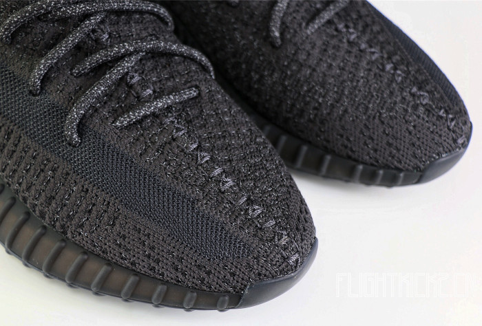 Yeezy 350 Boost V2 Black Static Black Reflective ( A1)
