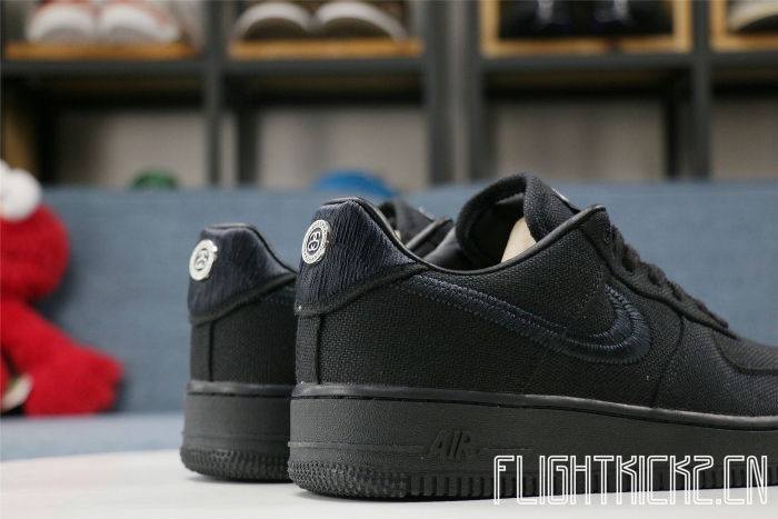 Stussy x Nike Air Force 1 Low   Black