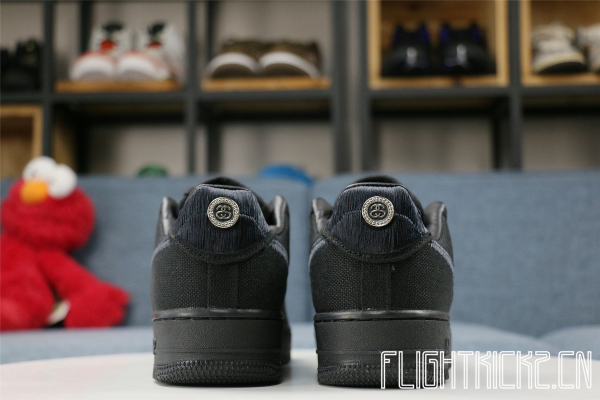Stussy x Nike Air Force 1 Low   Black