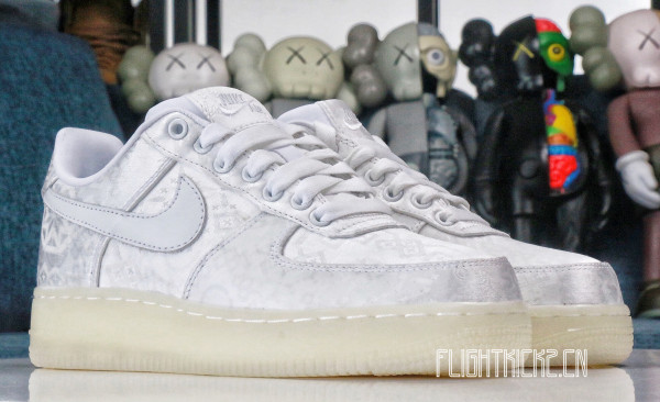 2018 Clot x Nike Air Force 1 White