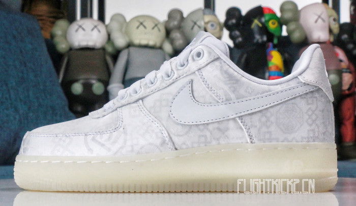 2018 Clot x Nike Air Force 1 White
