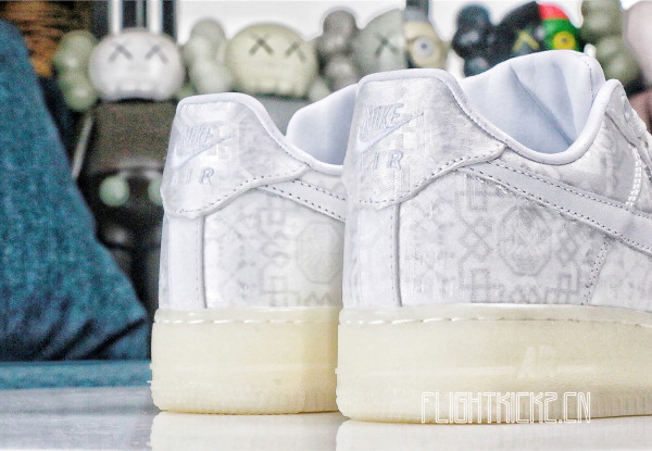 2018 Clot x Nike Air Force 1 White