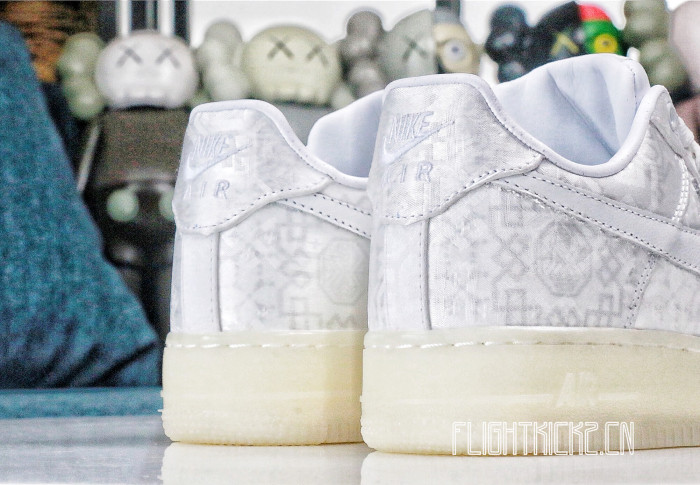2018 Clot x Nike Air Force 1 White