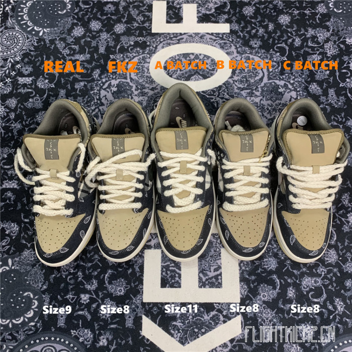 Travis Scott x Nike SB Dunk Low(LN5 A1 Batch)