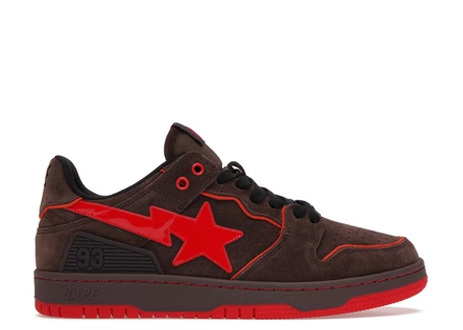 A Bathing Ape Bape SK8 Sta Brown