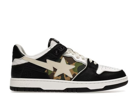 A Bathing Ape Bape SK8 Sta Black