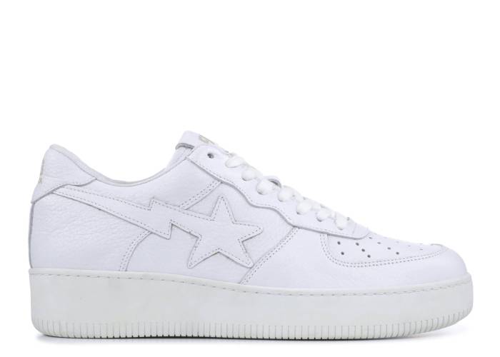 Ronnie Fieg X Bapesta Low White