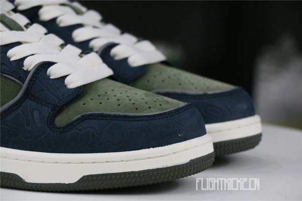 A Bathing Ape Bape SK8 Sta Army Green Dark Blue