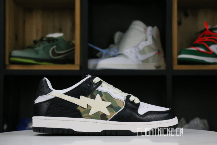 A Bathing Ape Bape SK8 Sta Black