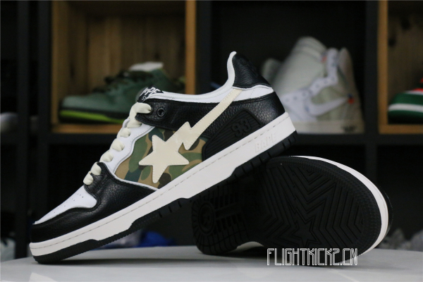A Bathing Ape Bape SK8 Sta Black