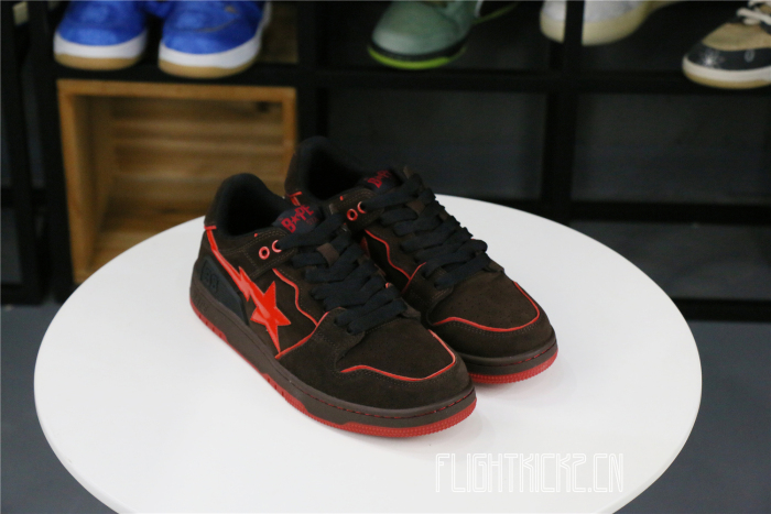 A Bathing Ape Bape SK8 Sta Brown