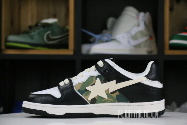 A Bathing Ape Bape SK8 Sta Black