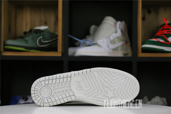A Bathing Ape Bape SK8 Sta Triple White