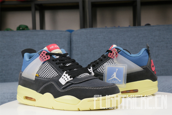 UNION LA x Air Jordan 4 “Off-Noir” 2020 ( A1)