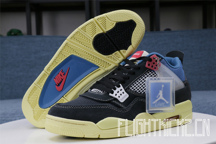 UNION LA x Air Jordan 4 “Off-Noir” 2020 ( A1)
