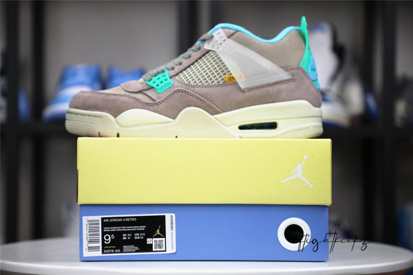 Union LA X Air Jordan 4 Retro Taupe Haze 2021  ( A1)