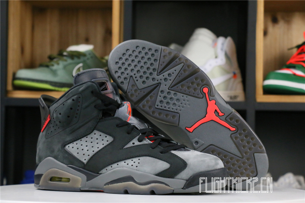 PARIS SAINT-GERMAIN X AIR JORDAN 6 RETRO 'IRON GREY'