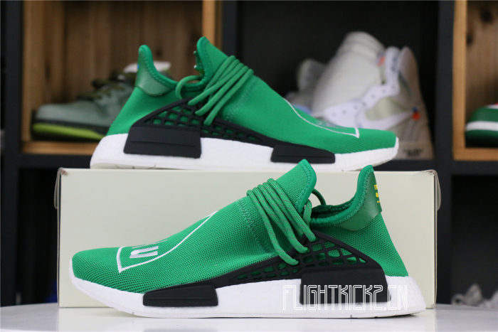 Adidas NMD  Human Race  Pharrell  Green