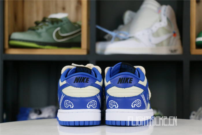 Custom Travis Scott x Nike dunk blue