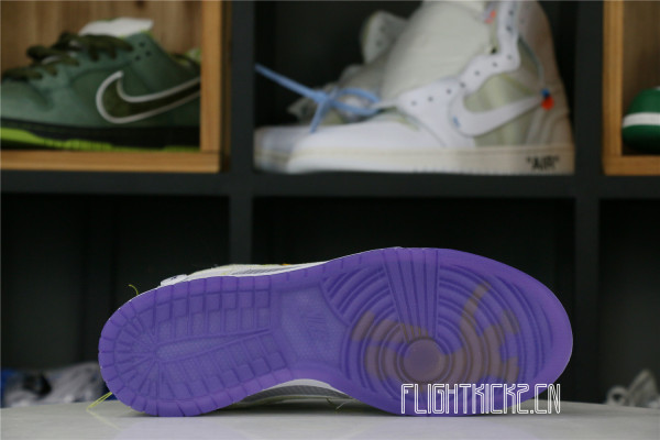 Nike Dunk Low Union Passport Pack Grey Purple