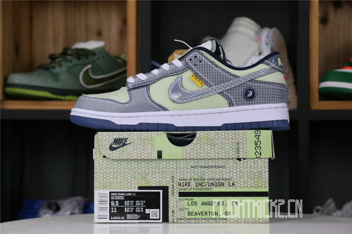 UNION LA X DUNK LOW 'PASSPORT PACK - PISTACHIO'