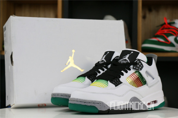 WMNS AIR JORDAN 4 RETRO 'RASTA'