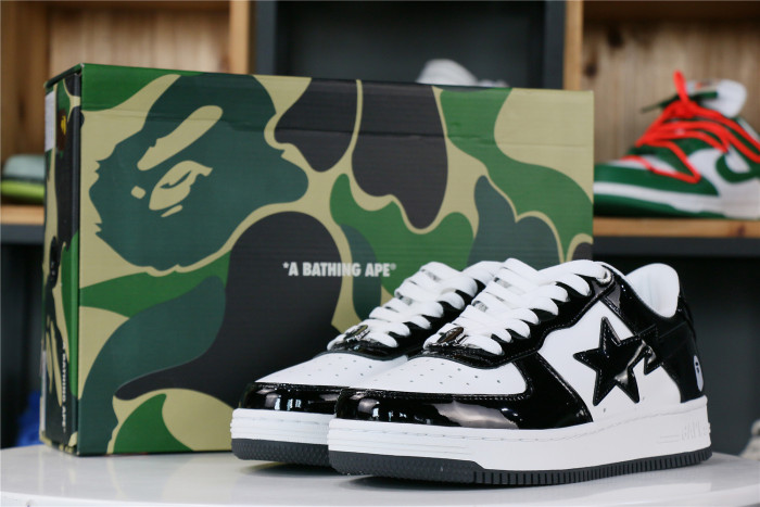 A Bathing Ape Bape Sta Low Black
