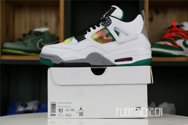WMNS AIR JORDAN 4 RETRO 'RASTA'