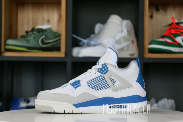 AIR JORDAN 4 RETRO 'MILITARY BLUE' 2012