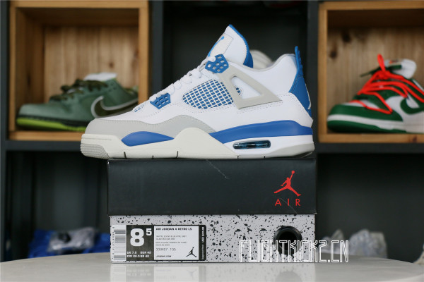 AIR JORDAN 4 RETRO 'MILITARY BLUE' 2012