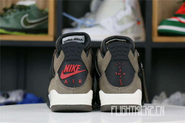 Travis Scott X Jordan 4 Retro Brown