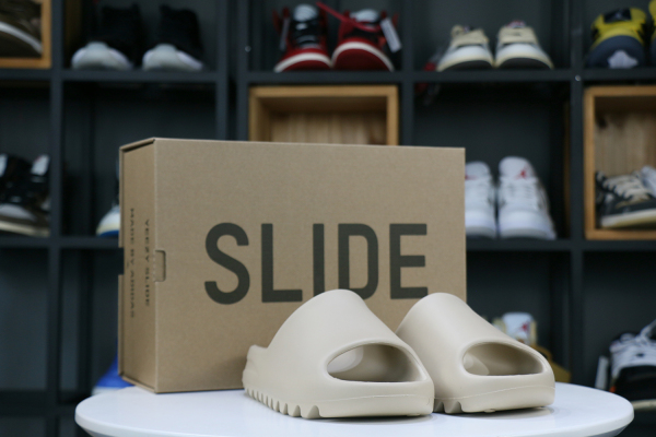Yeezy Slides Pure 2021 GZ5554 暖沙黄 （A1 Batch）