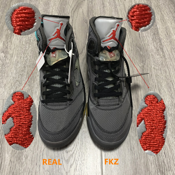 Off White x Air Jordan 5 Retro SP  Muslin （A1）