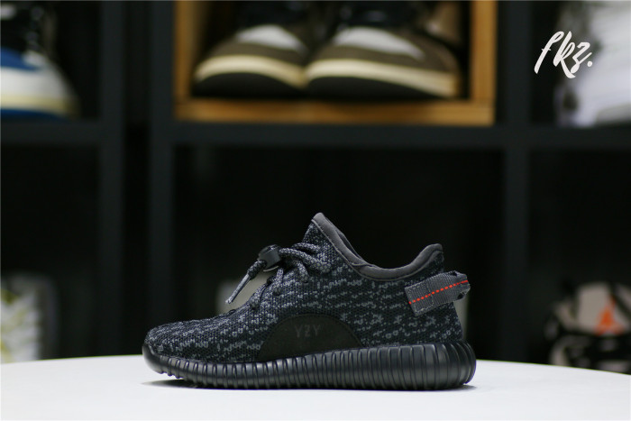 2015 Adidas Yeezy 350 Boost  Infant  Pirate Black