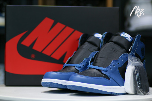Air Jordan 1 High OG Dark Marina Blue （A1）