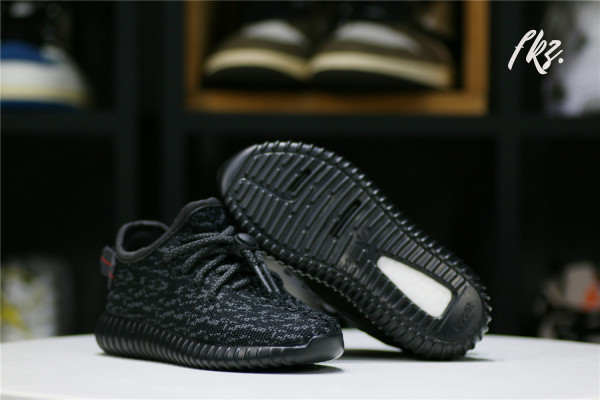 2015 Adidas Yeezy 350 Boost  Infant  Pirate Black