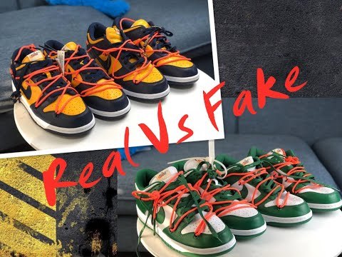 Off White X Nike SB Dunk Pine Green 2019 ( A1)
