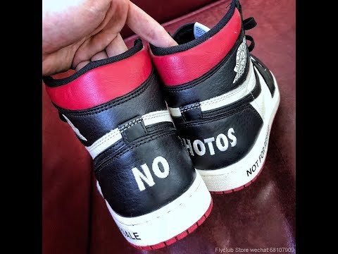 2018 Air Jordan 1  NRG  Not For Resale  Red