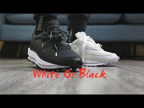 Nike LD Waffle Sacai Black Nylon 2020