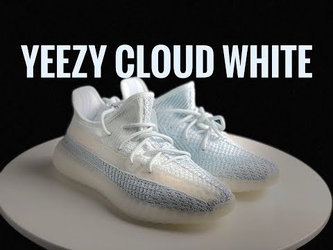2019 Yeezy 350 V2  Cloud White  None Reflective（Ln5 A1)