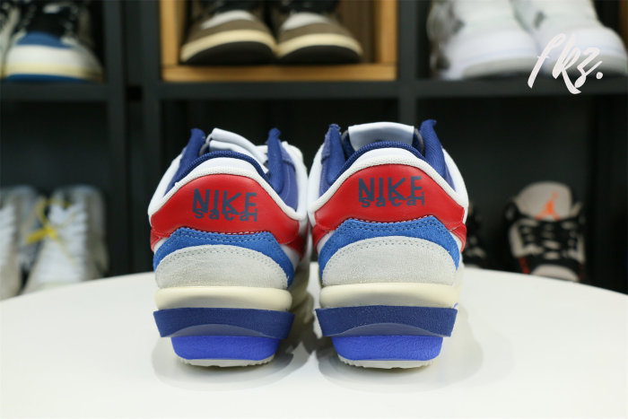 Sacai x Nike Cortez White blue red