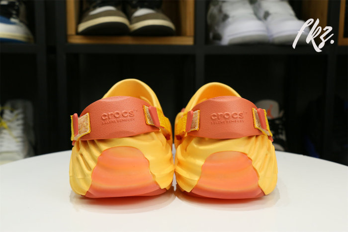 Salehe Bembury x Crocs Pollex Clog Urchin Orange