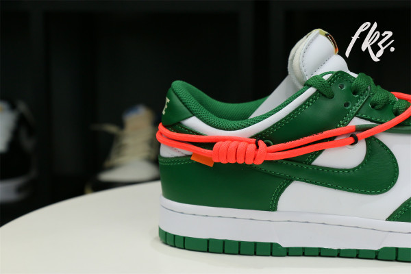 Off White X Nike SB Dunk Pine Green 2019 ( A1)